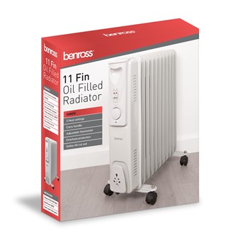 11 Fin Oil Filled Radiator - 2500w