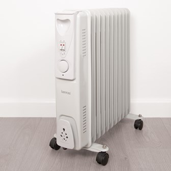 11 Fin Oil Filled Radiator - 2500w