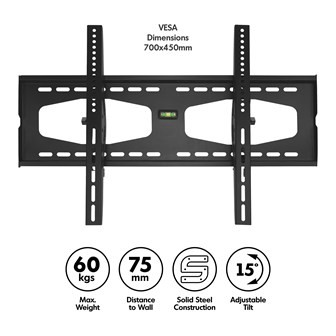 TV Bracket Holds TV 32"-70"