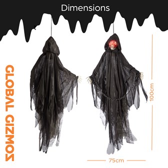 100CM Hanging Animated Ghoul