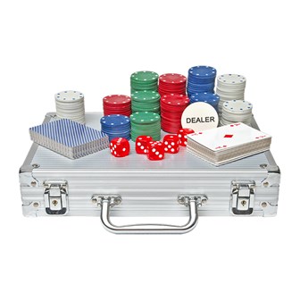 200pc Poker Set In Aluminium Case