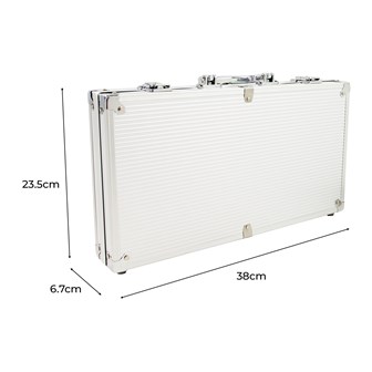 300PC Poker Set In Aluminium Case - 11.5g Chips