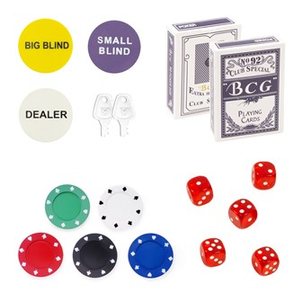 400PC Poker Set In Aluminium Case - 4g Chips