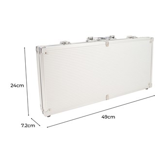 400PC Poker Set In Aluminium Case - 4g Chips