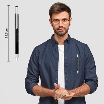 Pack of 2 - 6 in 1 Tool Pen with Refills