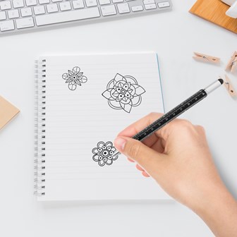 Pack of 2 - 6 in 1 Tool Pen with Refills