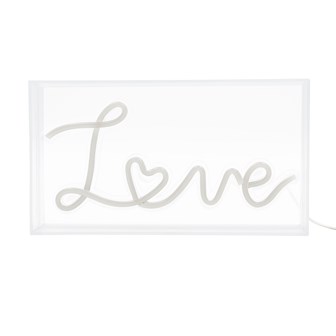 LOVE Acrylic Box Neon Light