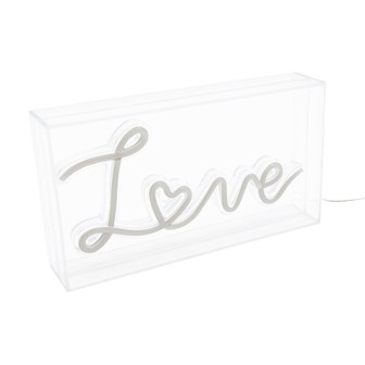 LOVE Acrylic Box Neon Light