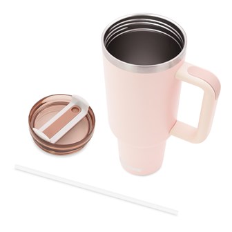 40oz Insulated Travel Mug / Tumbler - Pink