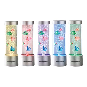 32cm Bubble Fish Lamp Colour Changing