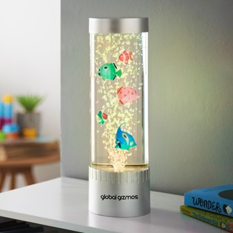 32cm Bubble Fish Lamp Colour Changing