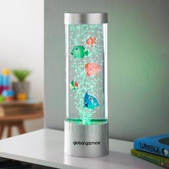 32cm Bubble Fish Lamp Colour Changing
