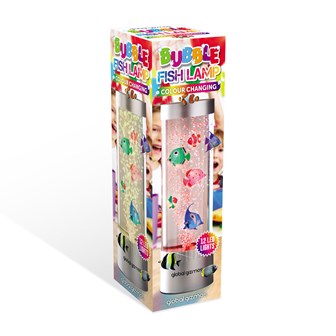 32cm Bubble Fish Lamp Colour Changing