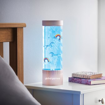 32cm Magical Bubble Lamp - Rose Gold