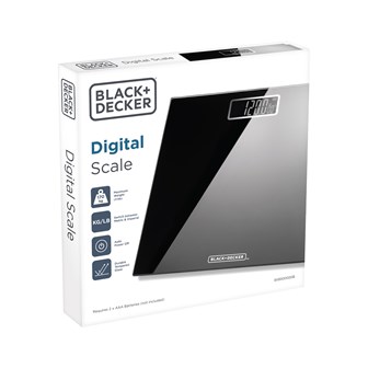 B+D Bathroom Scales Black