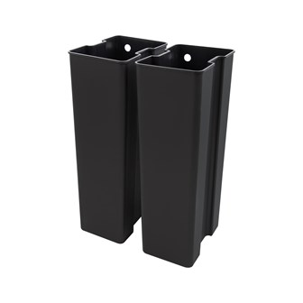 B+D Slim Line 40L Recycle Bin