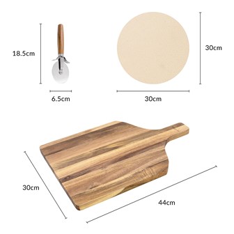 Blackmoor 3 Piece Pizza Set