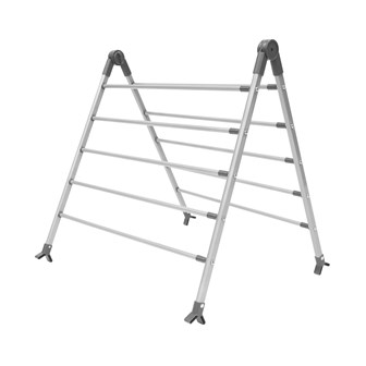 B+D Over Bath Extendable Airer Grey