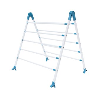 B+D Over Bath Extendable Airer Aqua