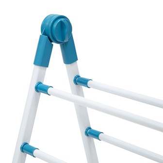 B+D Over Bath Extendable Airer Aqua