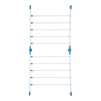 B+D Over Bath Extendable Airer Aqua