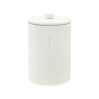Blackmoor Embossed Tea Canister