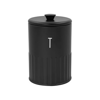 Blackmoor Embossed Tea Canister