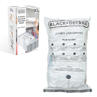 B+D Vacuum Bag 3pk Extra Large