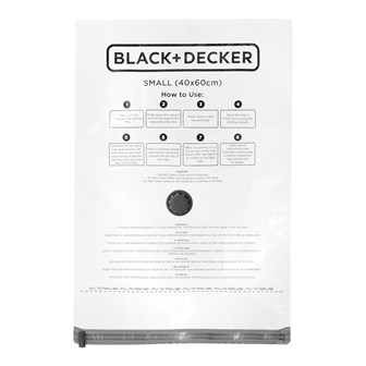 B+D Vacuum Bag 3pk Small