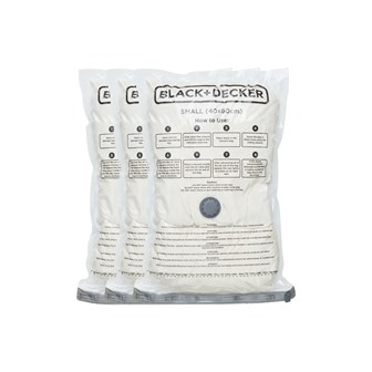 B+D Vacuum Bag 3pk Small