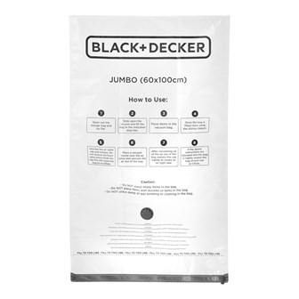 B+D Vacuum Bag 3pk Extra Large