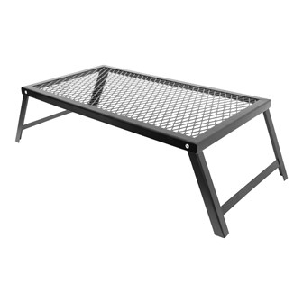 Heavy Duty Folding Campfire Grill - 55x30cm