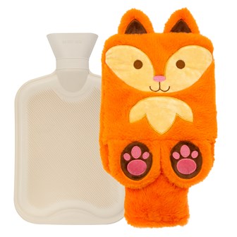 Novelty Fox Hot Water Bottle