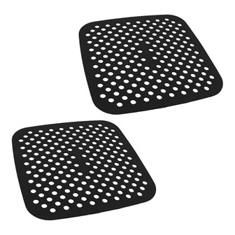 Blackmoor Flat Silicone Air fryer liner 2pcs, 21cm