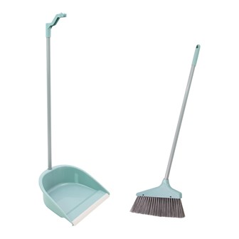 Long handled dustpan & brush