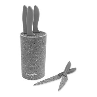Blackmoor Orb Knife Block - Grey