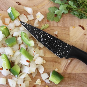 Blackmoor Orb Knife Block - Black
