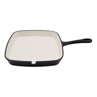 Blackmoor Cast Iron 23.5cm griddle pan Black