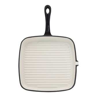 Blackmoor Cast Iron 23.5cm griddle pan Black