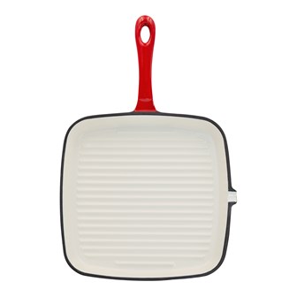 Blackmoor Cast Iron 23.5cm griddle pan Red