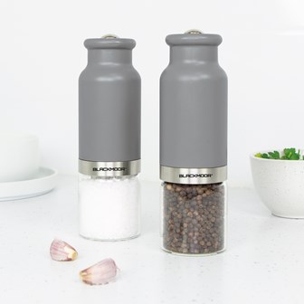 Blackmoor Gravity Salt and Pepper Mill Set Grey