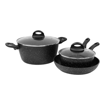 Blackmoor Home Pan Set-Hybrid Stone Non Stick