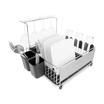 Blackmoor Deluxe Dish Drainer Black