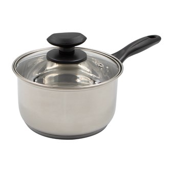 Blackmoor 20cm Stainless Steel Saucepan with Lid