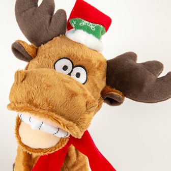 Spinning Xmas Reindeer With Music