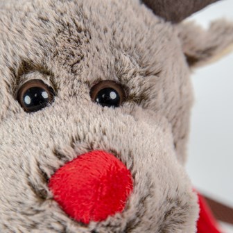 Walking Reindeer With Christmas Music
