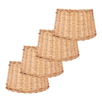 Full Willow Christmas Tree Skirt - Folding