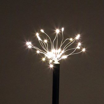 4PC 160 LED Starburst Path Light - Warm White