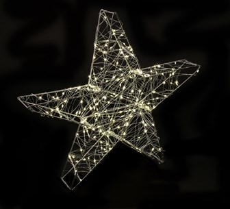3D Light Up Metal Star Light