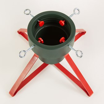 Christmas Tree Stand - Large -Red/Green